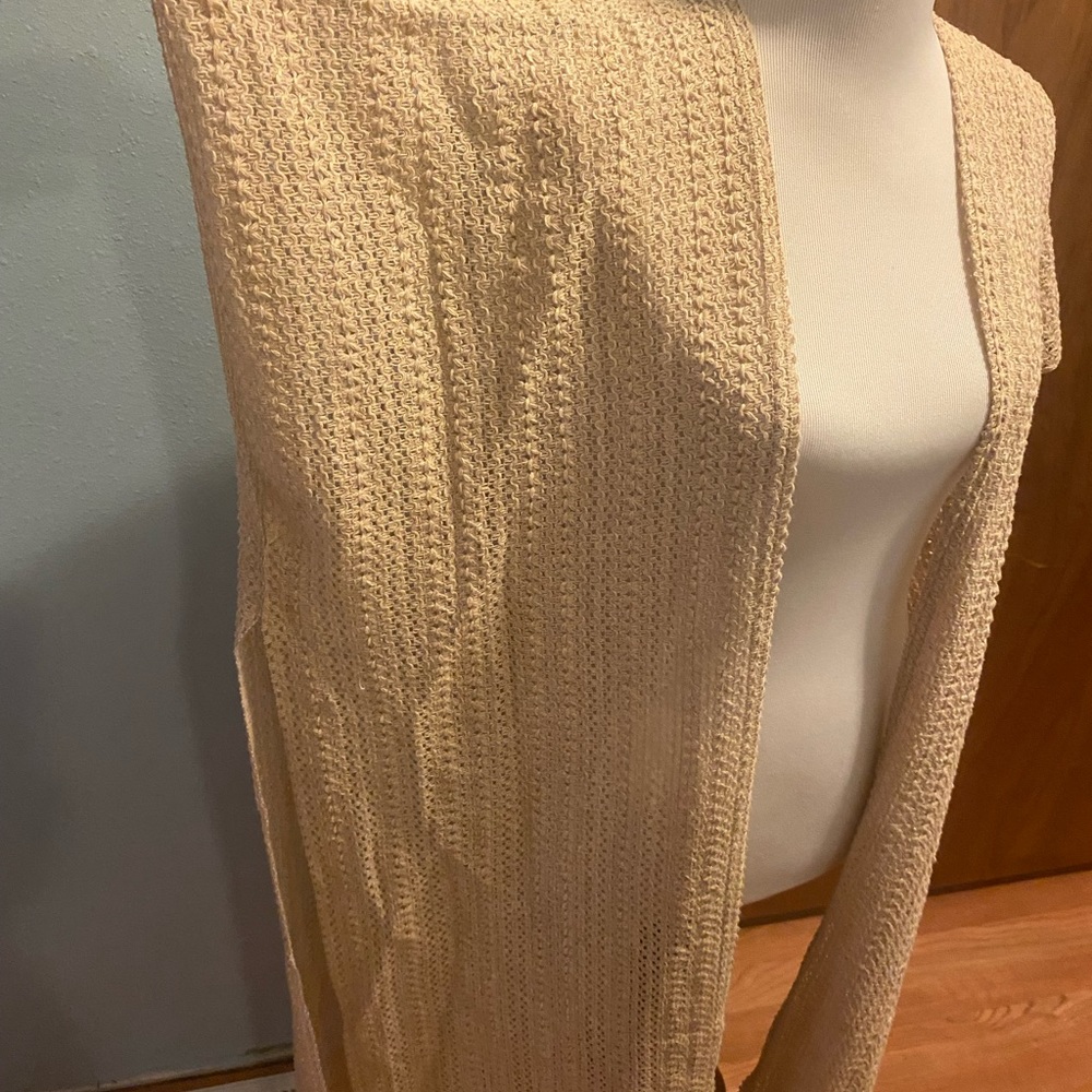 Tan cover up OSFM. Steve Madden . $12 used - Picture 2 of 4